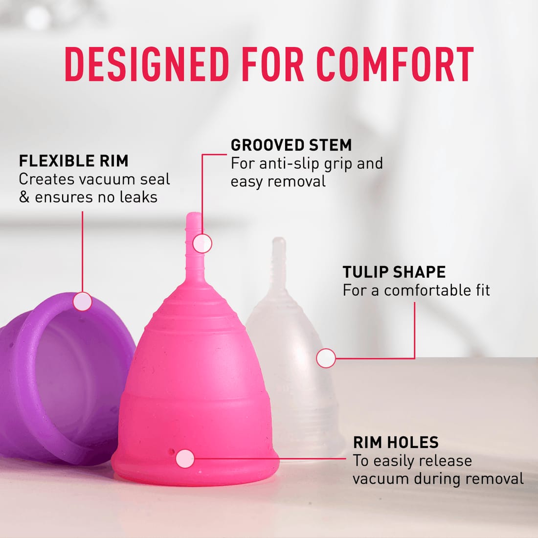 Girlsflair Menstrual Cup || For Comfortable Period Journey ||